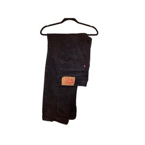 Levi’s jeans 501, black denim, W: 36 L: 32